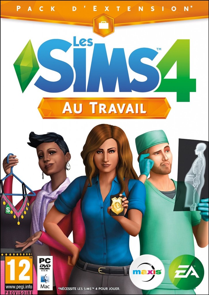 Sims4 Au travail